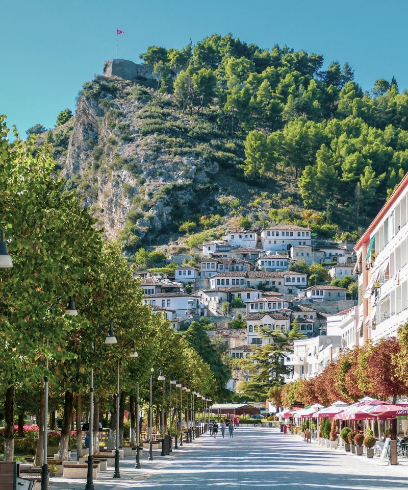 city of Berat, Albania