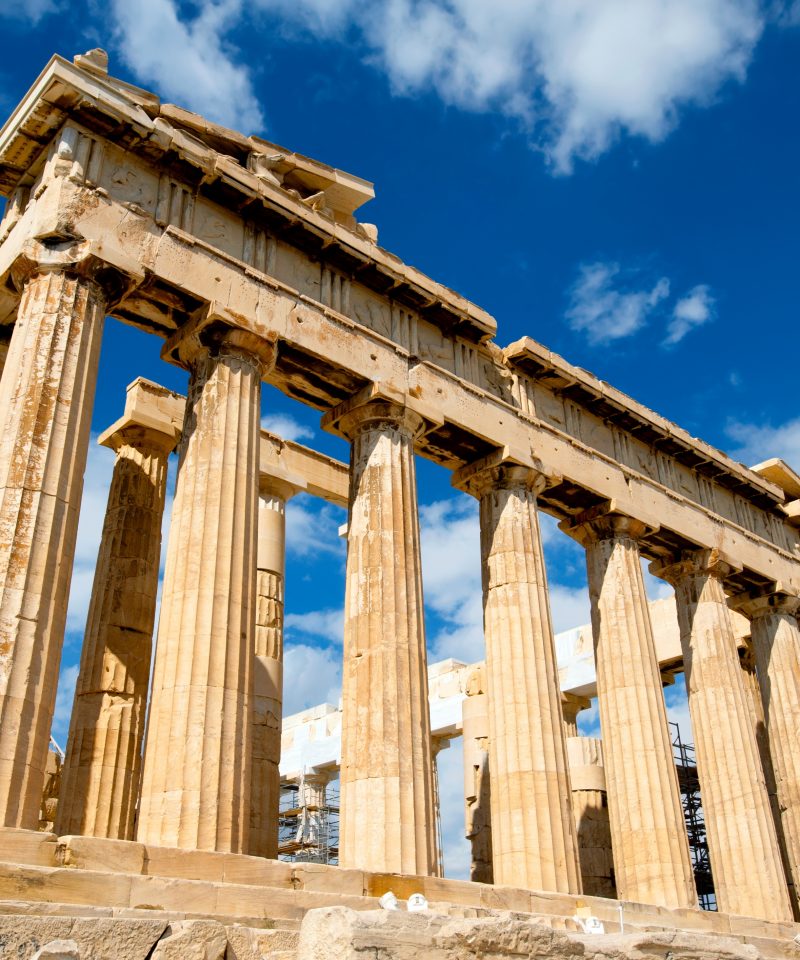 The Acropolis in Athens, Greece