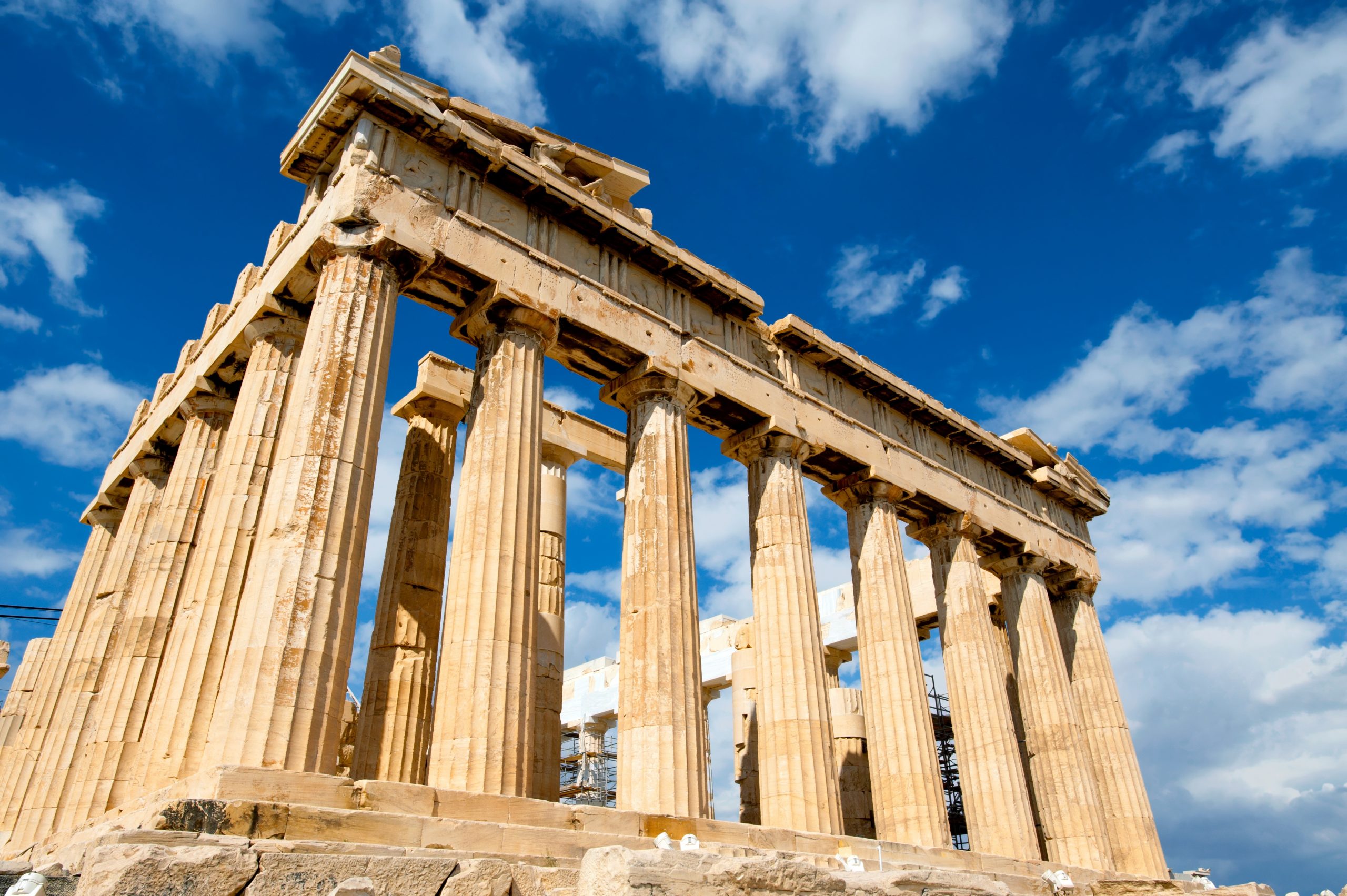The Acropolis in Athens, Greece