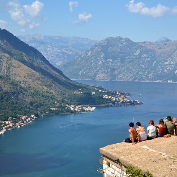 The bay of Kotor, Montenegro