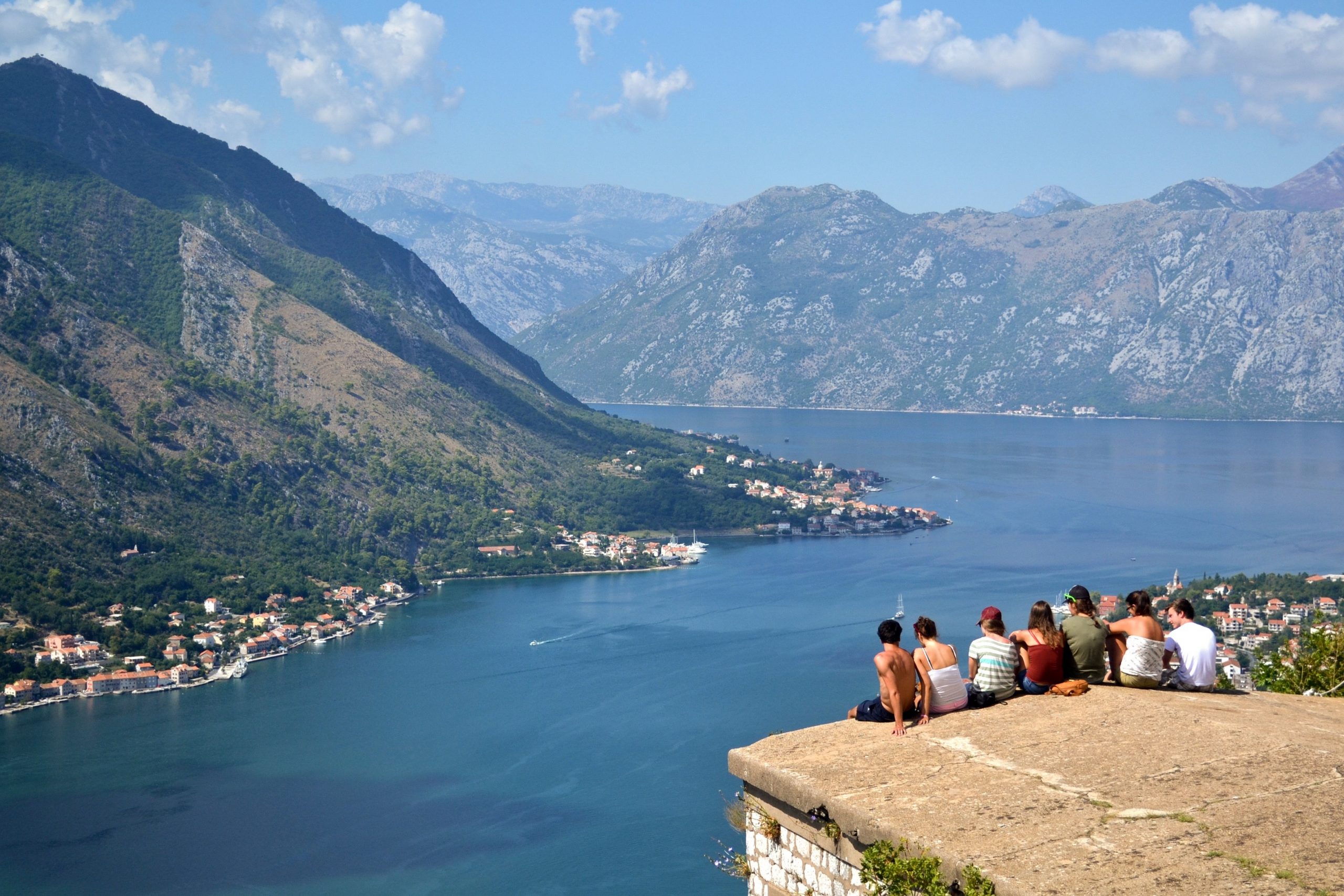 The bay of Kotor, Montenegro